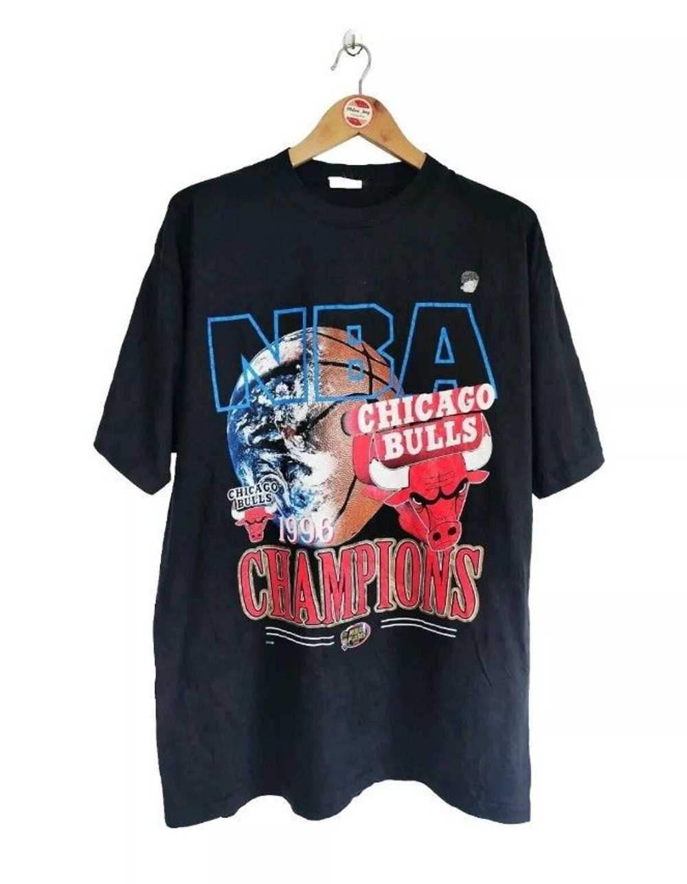 NBA × Vintage Vintage Chicago Bulls 1996 NBA Cham… - image 1