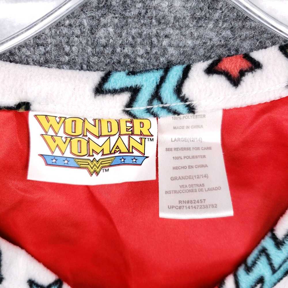 Vintage Wonder Woman Pajama Set Womens L Large 12… - image 2