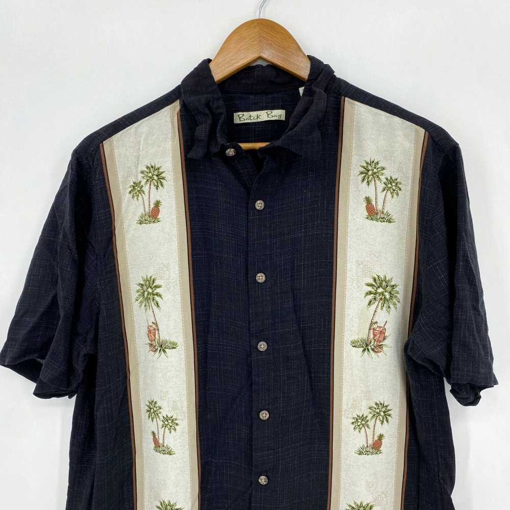 Vintage Batick Bay Hawaiian Shirt Men's L Multico… - image 2