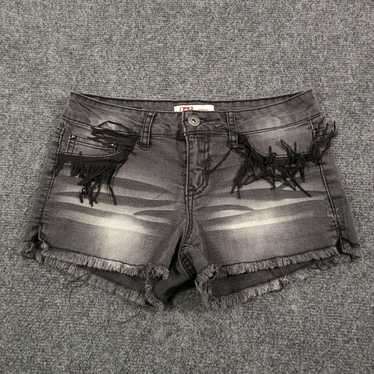 Vintage Lei Shorts Womens 1 Junior Black Ashley H… - image 1
