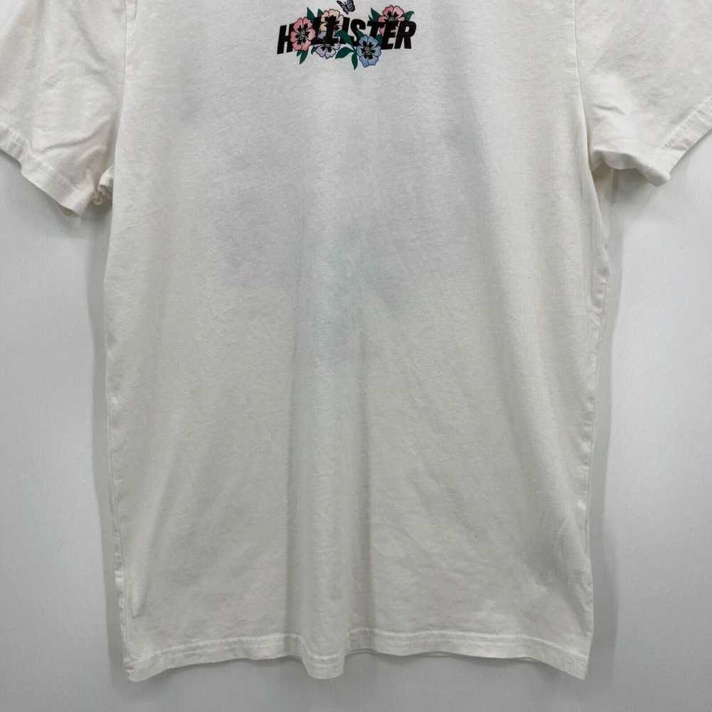 Vintage Hollister T-Shirt Men's L White Double Si… - image 3