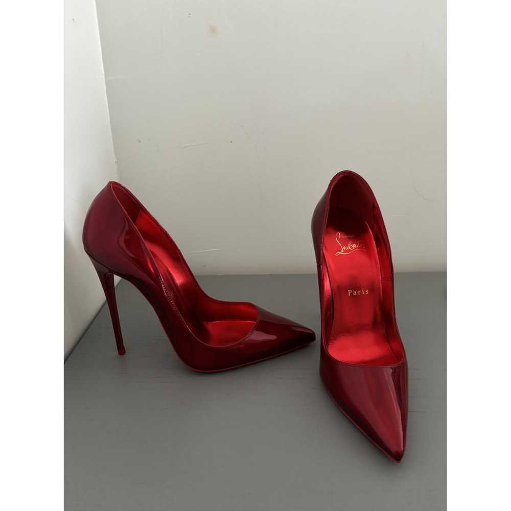 Christian Louboutin So Kate patent leather heels - image 3