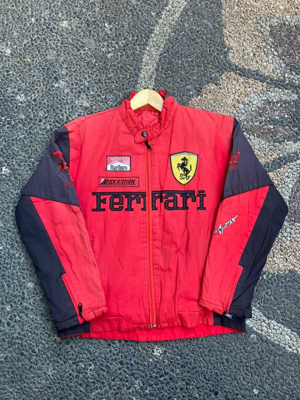 Ferrari × Formula Uno × Racing Y2k Faded Ferrari … - image 1
