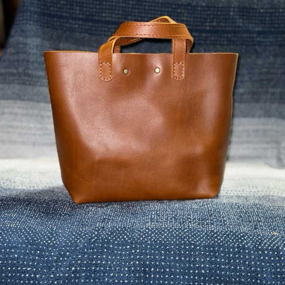 Portland Leather Goods Honey Mini Snap Crossbody … - image 4