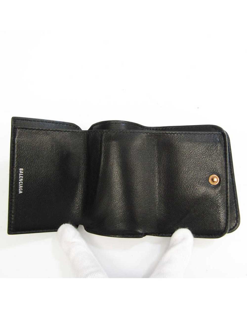 Balenciaga Balenciaga Cash Mini Tri-fold Wallet -… - image 3