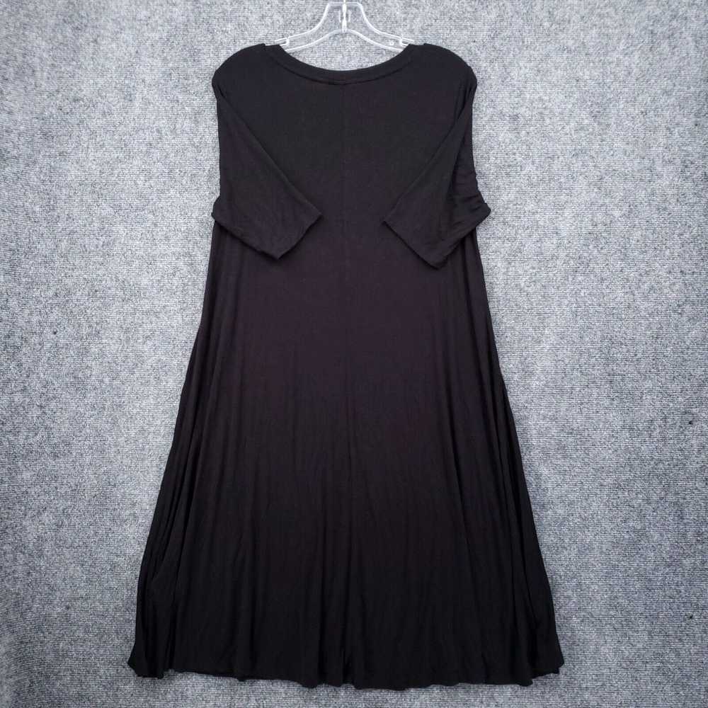 Vintage Sigrid Olsen Dress Womens M Medium Black … - image 2