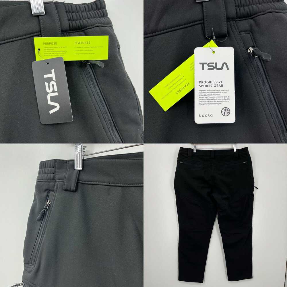 Vintage TSLA Pants Men's 2XL Black Progressive Sp… - image 4