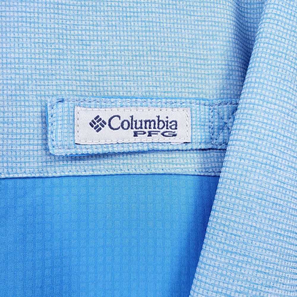 Vintage Columbia Jacket Mens M Medium Blue Fishin… - image 3
