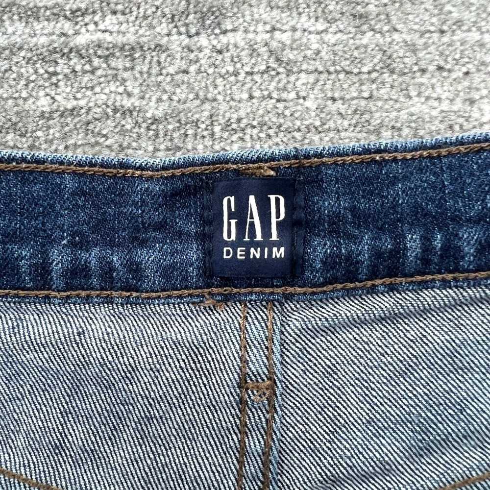 Gap Gap Jean Shorts Size 27 Womens Bermuda Cuffed… - image 3