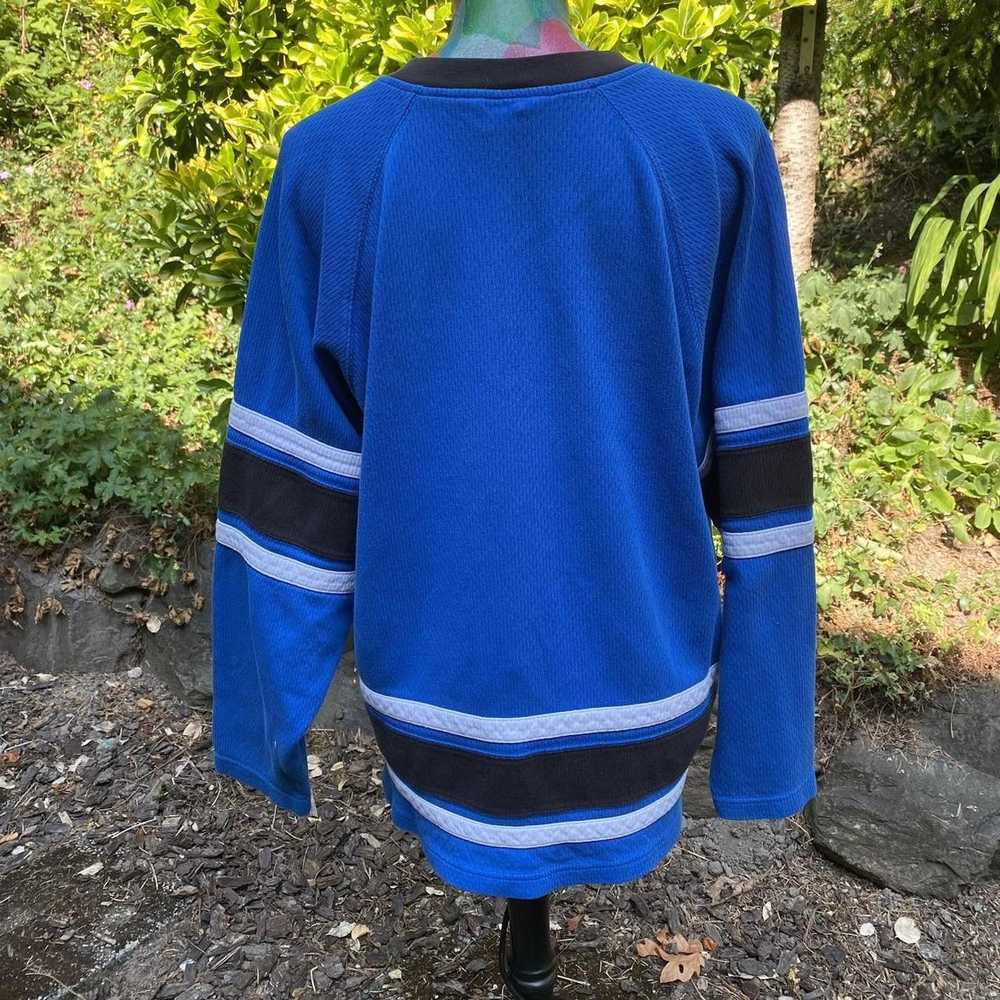 Champion Vintage cotton champion hockey jersey lo… - image 3