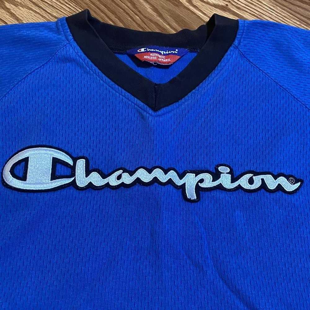 Champion Vintage cotton champion hockey jersey lo… - image 4