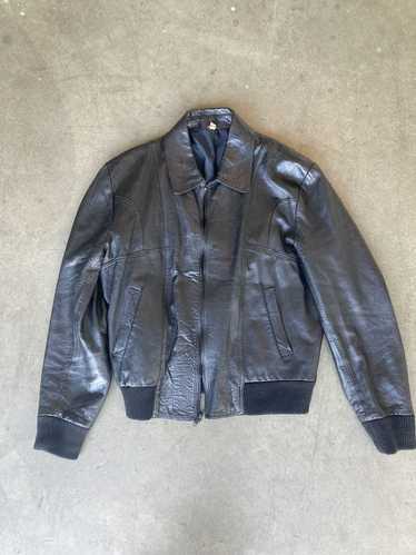 Hedi Slimane × Vintage Vintage 1960s Leather Jacke