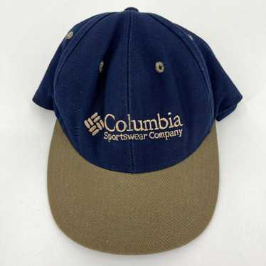 Vintage Columbia Snapback Hat Men's One Size Navy… - image 1