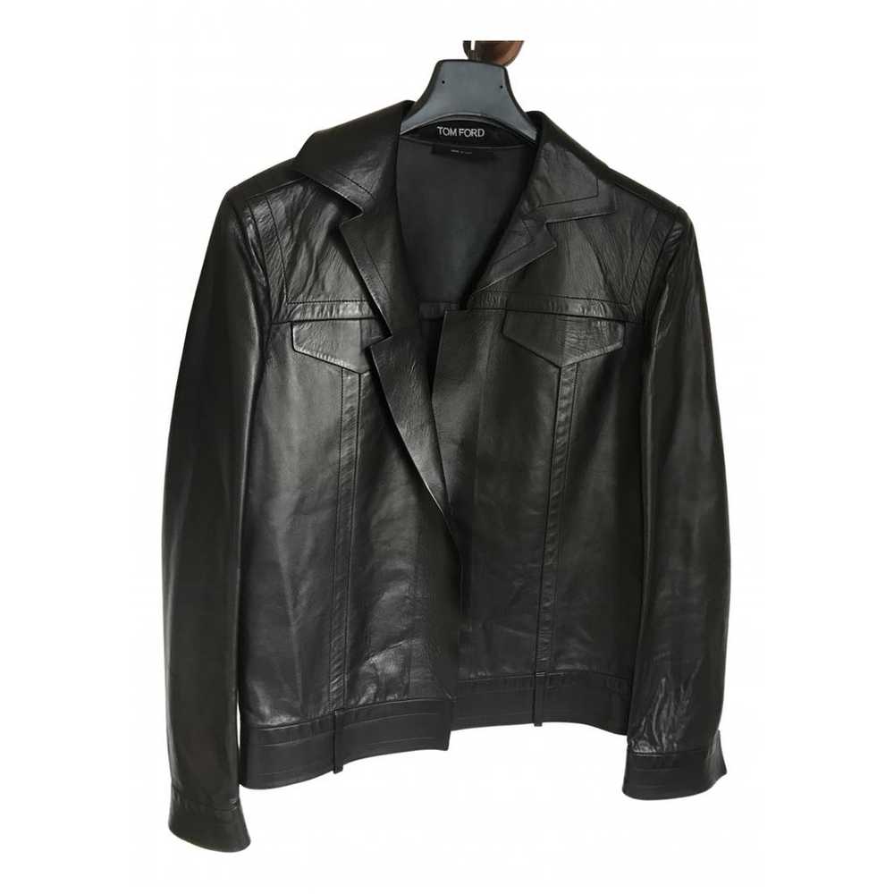 Tom Ford Leather biker jacket - image 1