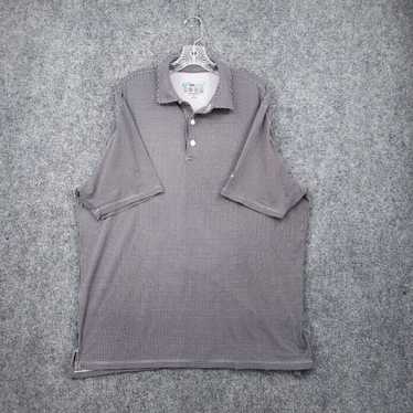 Vintage Ibkul Polo Shirt Mens XL Extra Large Black