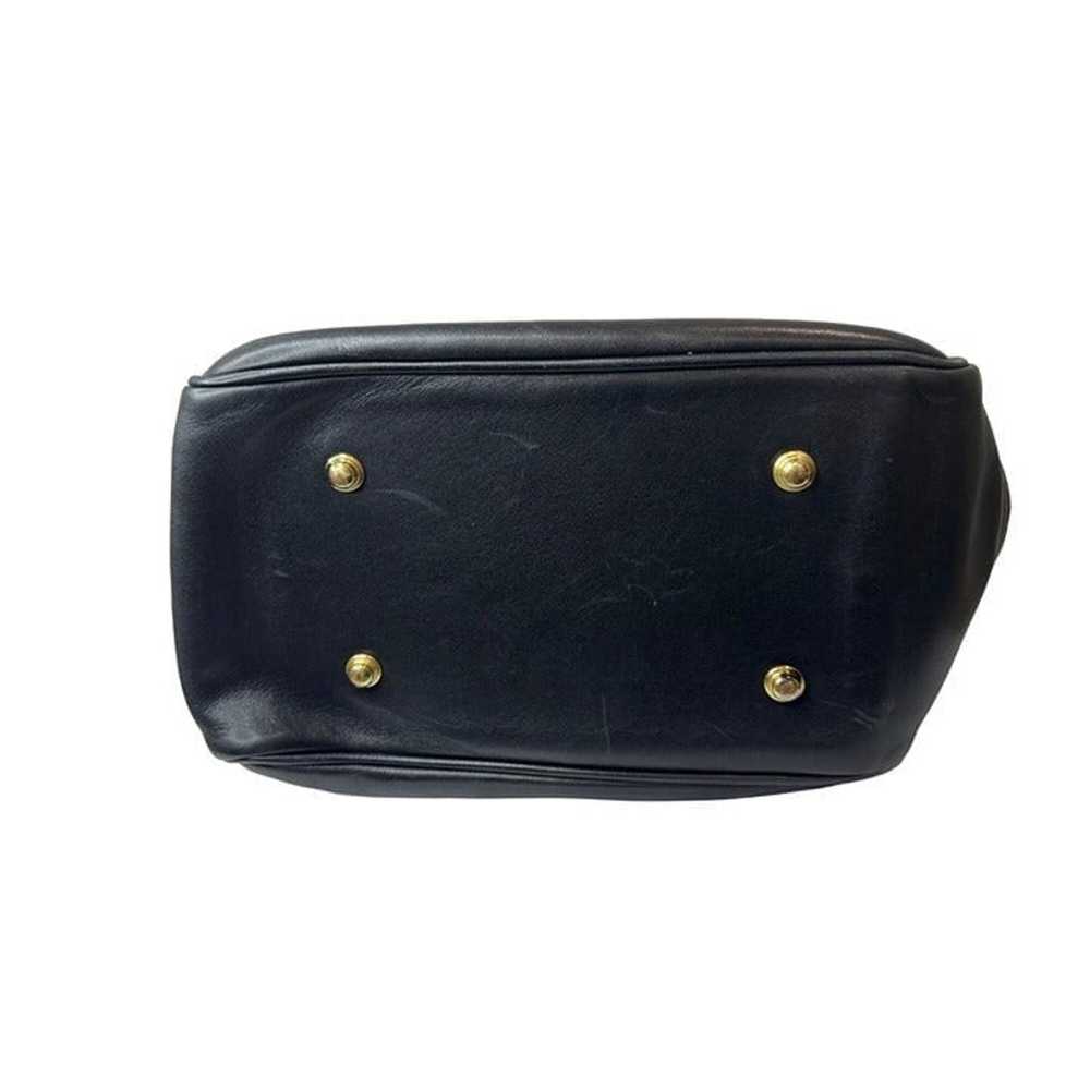 Dooney & Bourke Vintage Black Soft Leather Bucket… - image 5