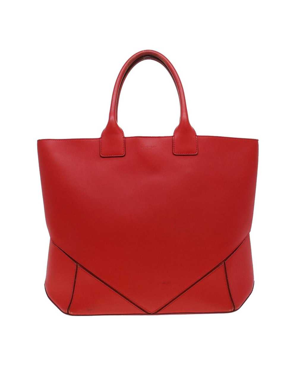 Givenchy Practical and Elegant Givenchy Red Leath… - image 2