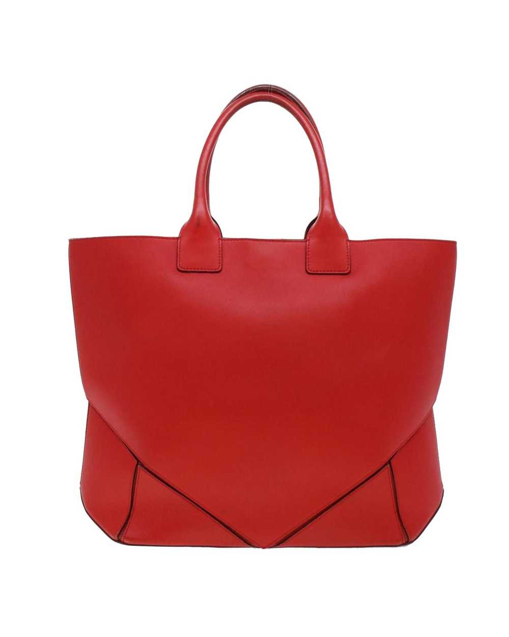 Givenchy Practical and Elegant Givenchy Red Leath… - image 3