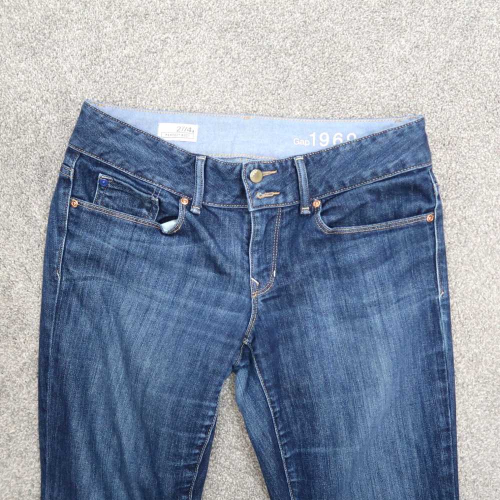 Gap Gap Perfect Bootcut jeans women's Size 4 Medi… - image 2