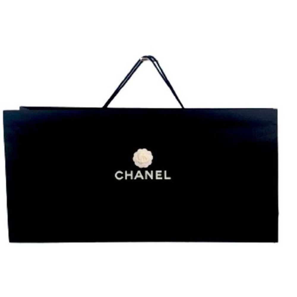ENORMOUS 37”x19” Chanel Empty Shopping Gift Bag C… - image 1