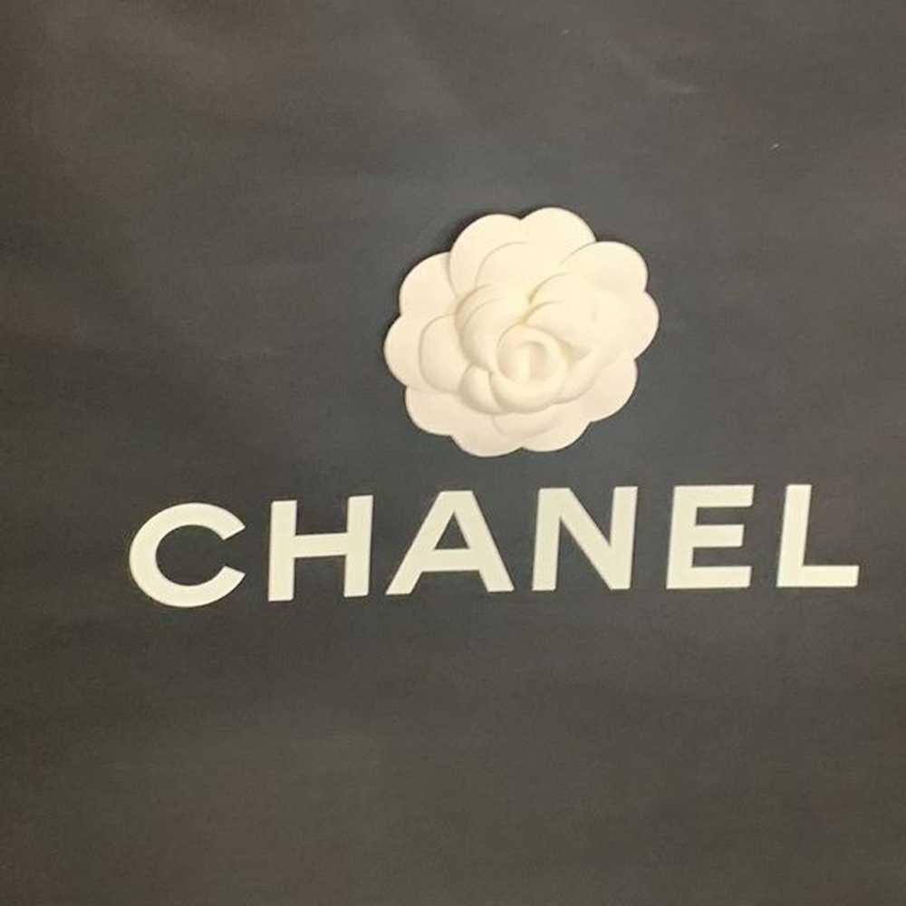 ENORMOUS 37”x19” Chanel Empty Shopping Gift Bag C… - image 5