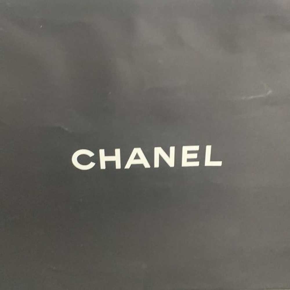 ENORMOUS 37”x19” Chanel Empty Shopping Gift Bag C… - image 6