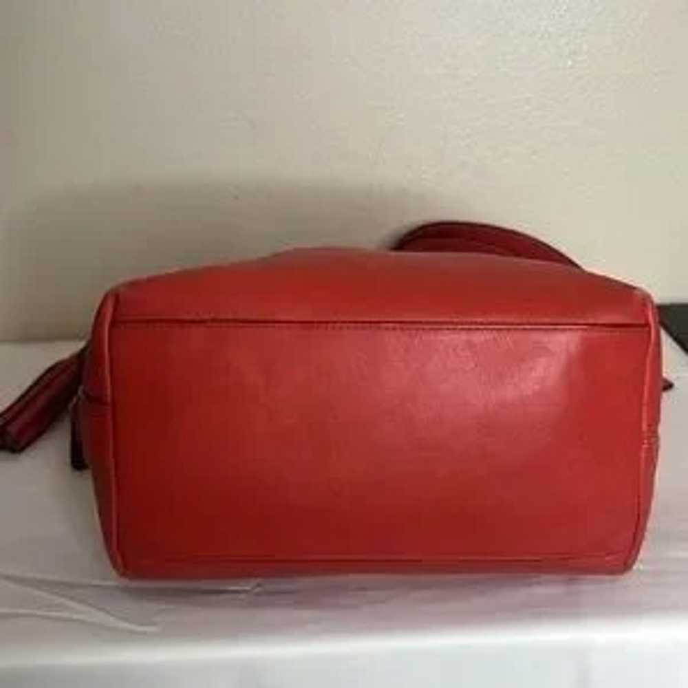 Coach Legacy Duffel Convertible 19889 Red Leather… - image 7
