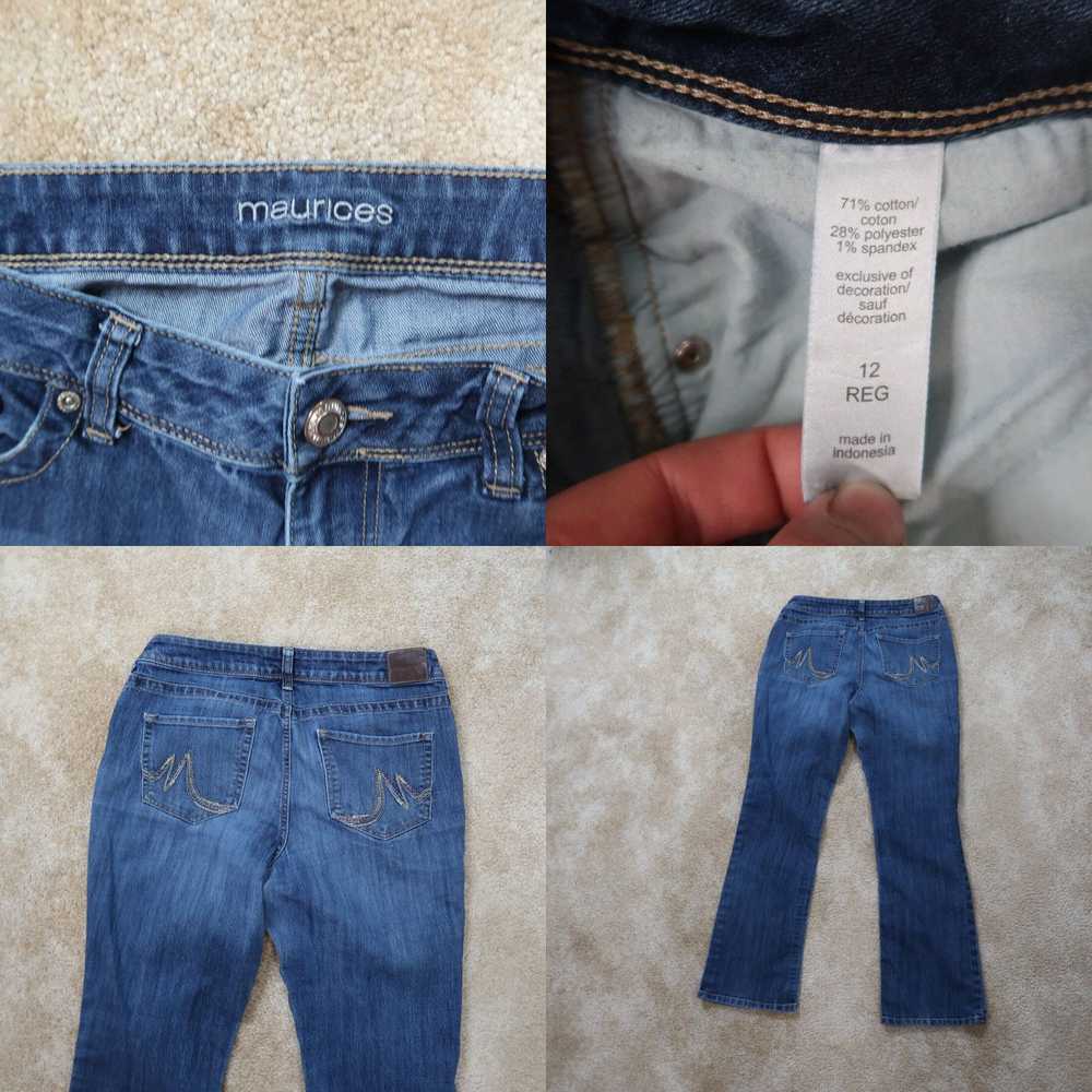 Vintage Maurices Mid Rise Bootcut Jeans Women's 1… - image 4
