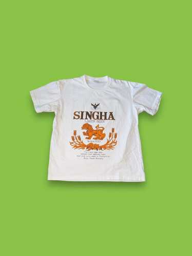 Vintage Vintage singha lager beer t-shirt