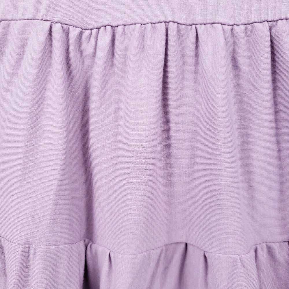 Vintage Zenana Blouse Womens L Large Purple Short… - image 3