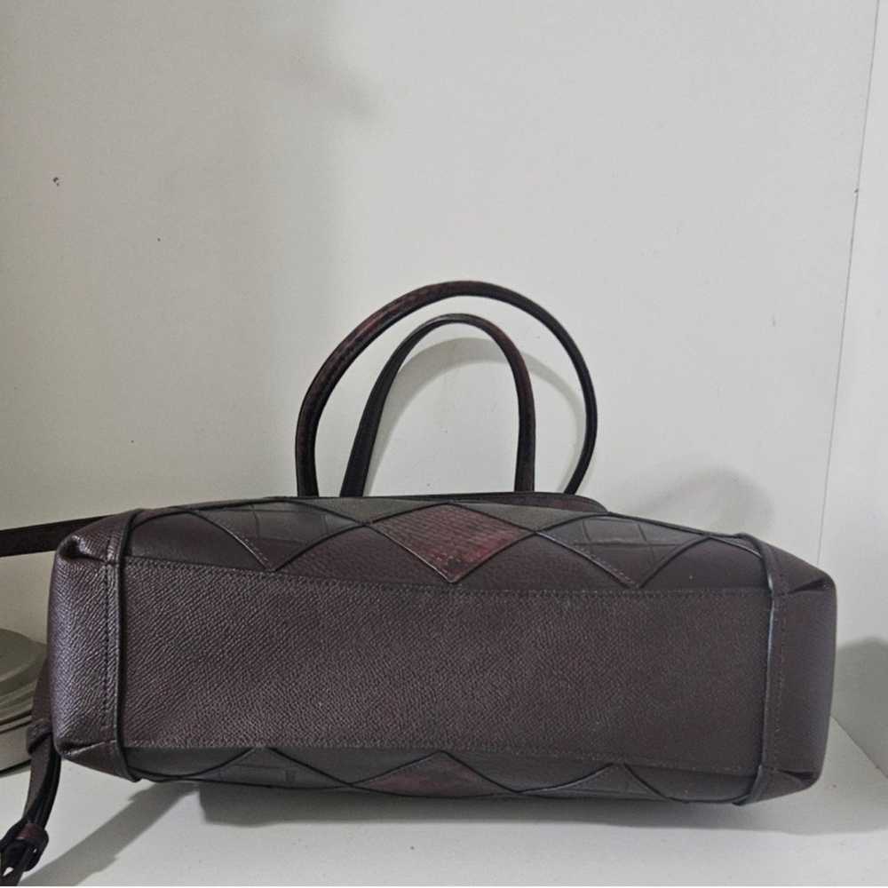 Like New!Coach Patchwork Burgundy Leather Crossbo… - image 8