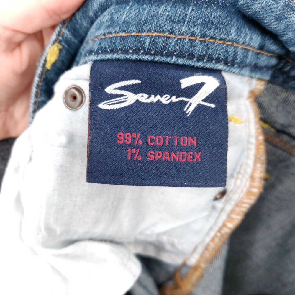Vintage Seven7 Jeans Womens 30 Mid-Rise Bootcut P… - image 3
