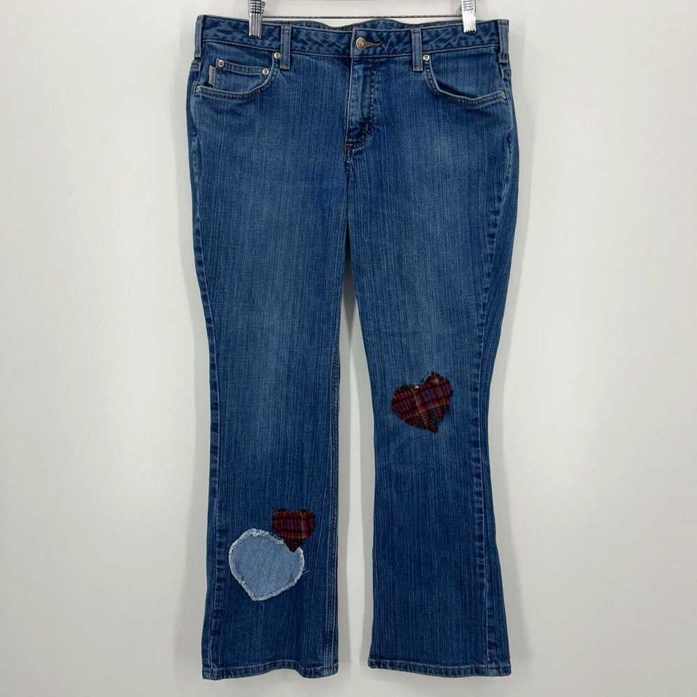 Carhartt Carhartt Jeans Women's 12 Blue Heart Pat… - image 1