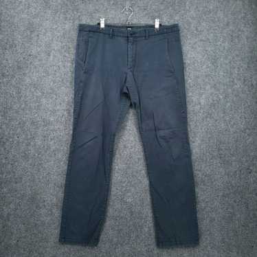 Vintage Hugo Boss Pants Mens 34 Green Chino Low R… - image 1