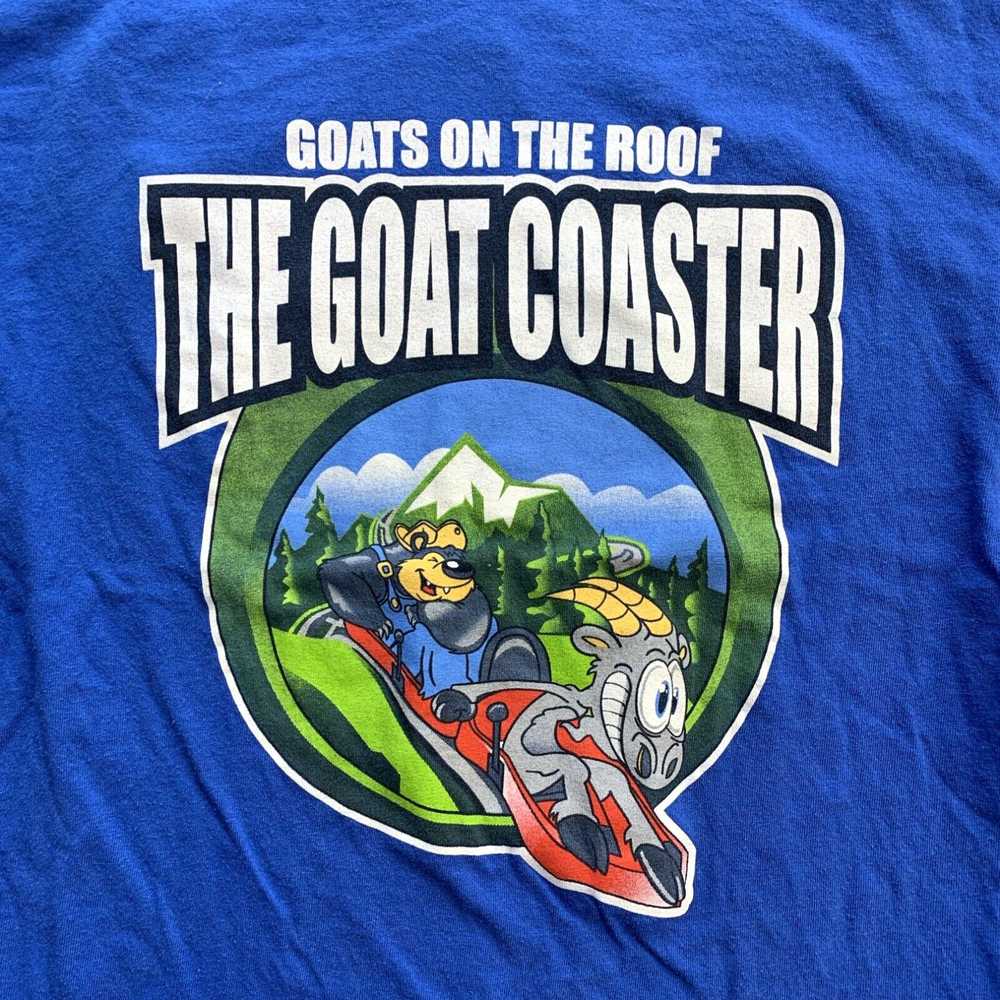 Vintage Goats On The Roof The Goat Coaster Mens T… - image 2