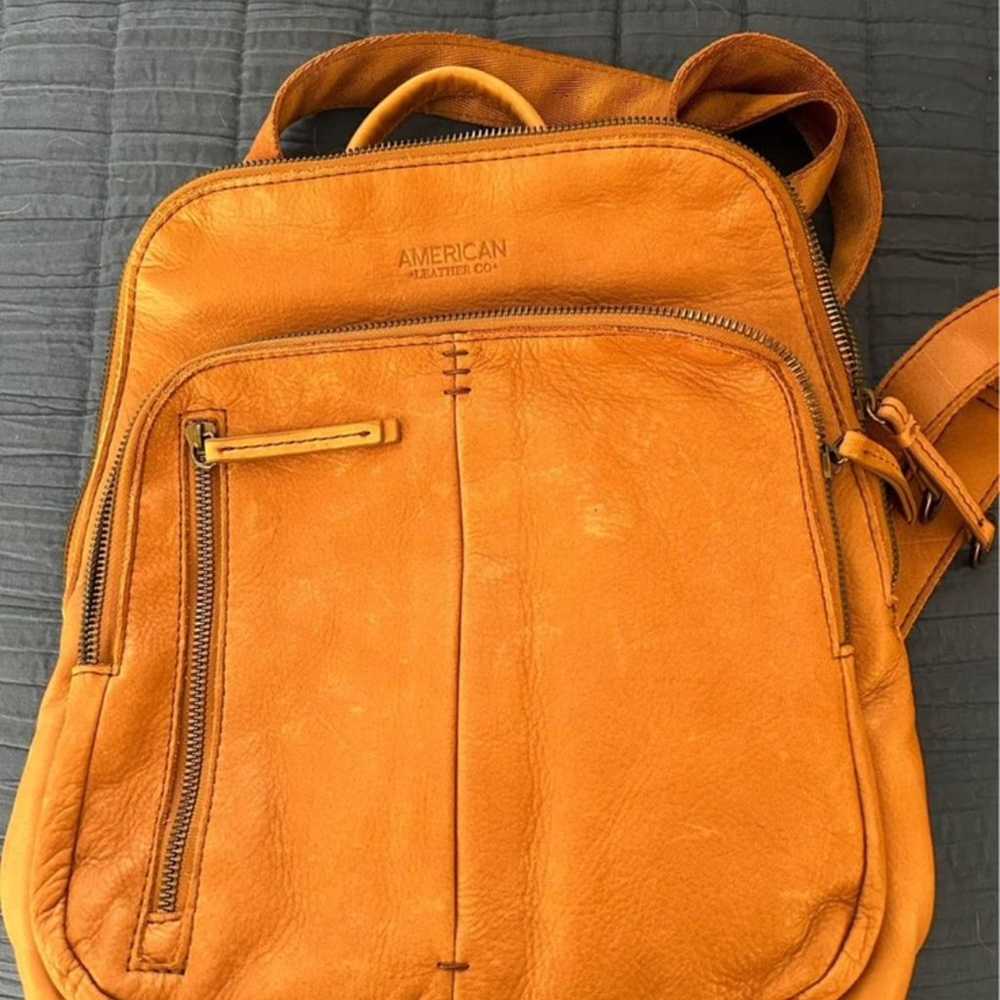 american leather co backpack - image 1
