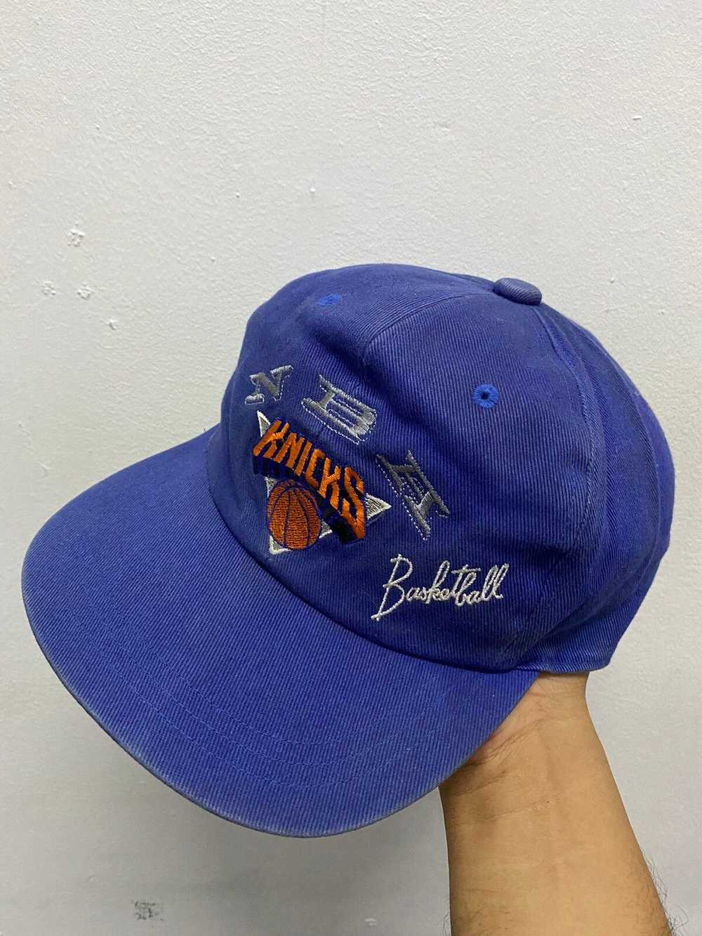 NBA × Vintage VTG 90’s NY Knicks Baseball Hat Fad… - image 2