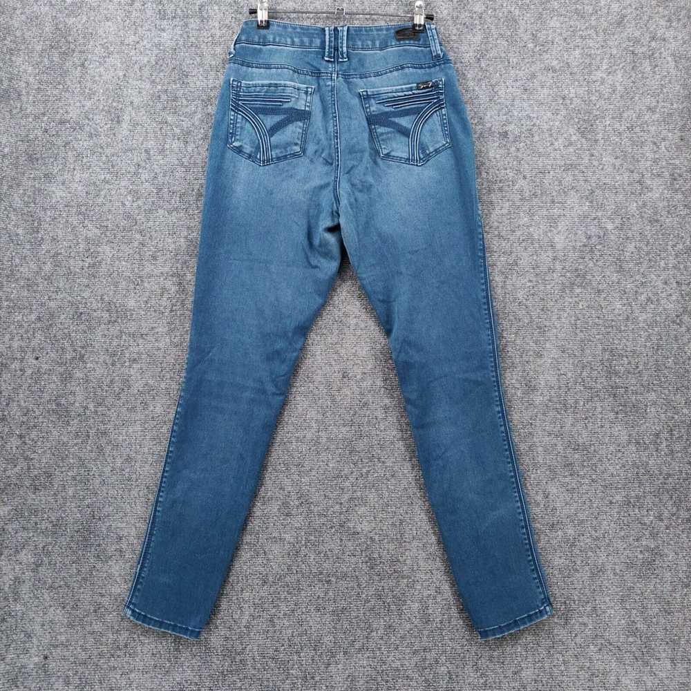 Vintage Seven7 Jeans Womens 4 Mid-Rise Skinny Reg… - image 2
