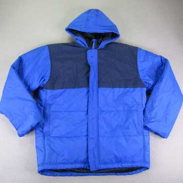 Nike Vintage Nike Jacket Boys XL Blue Puffer Quil… - image 1