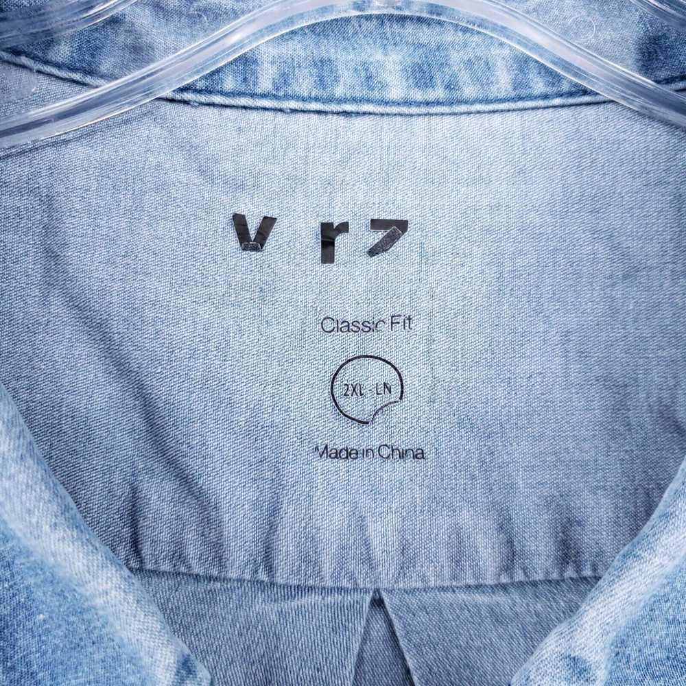 Vintage Verizon Shirt Mens 2XL XXL Button-Down Bl… - image 3