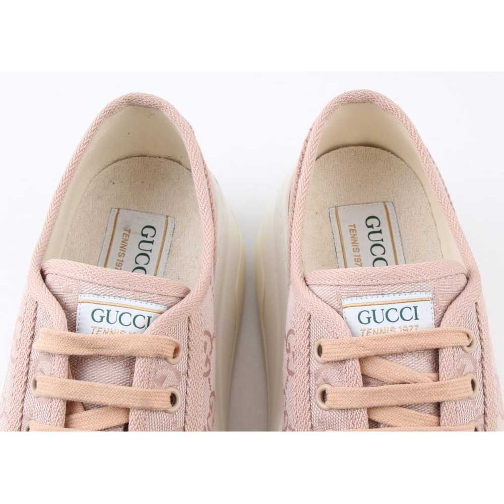 Gucci Tennis 1977 cloth trainers - image 11