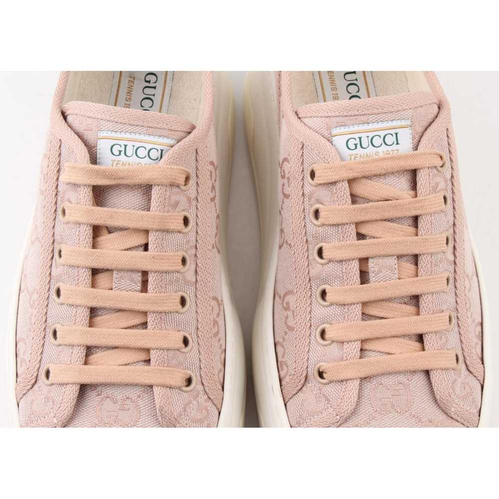 Gucci Tennis 1977 cloth trainers - image 12