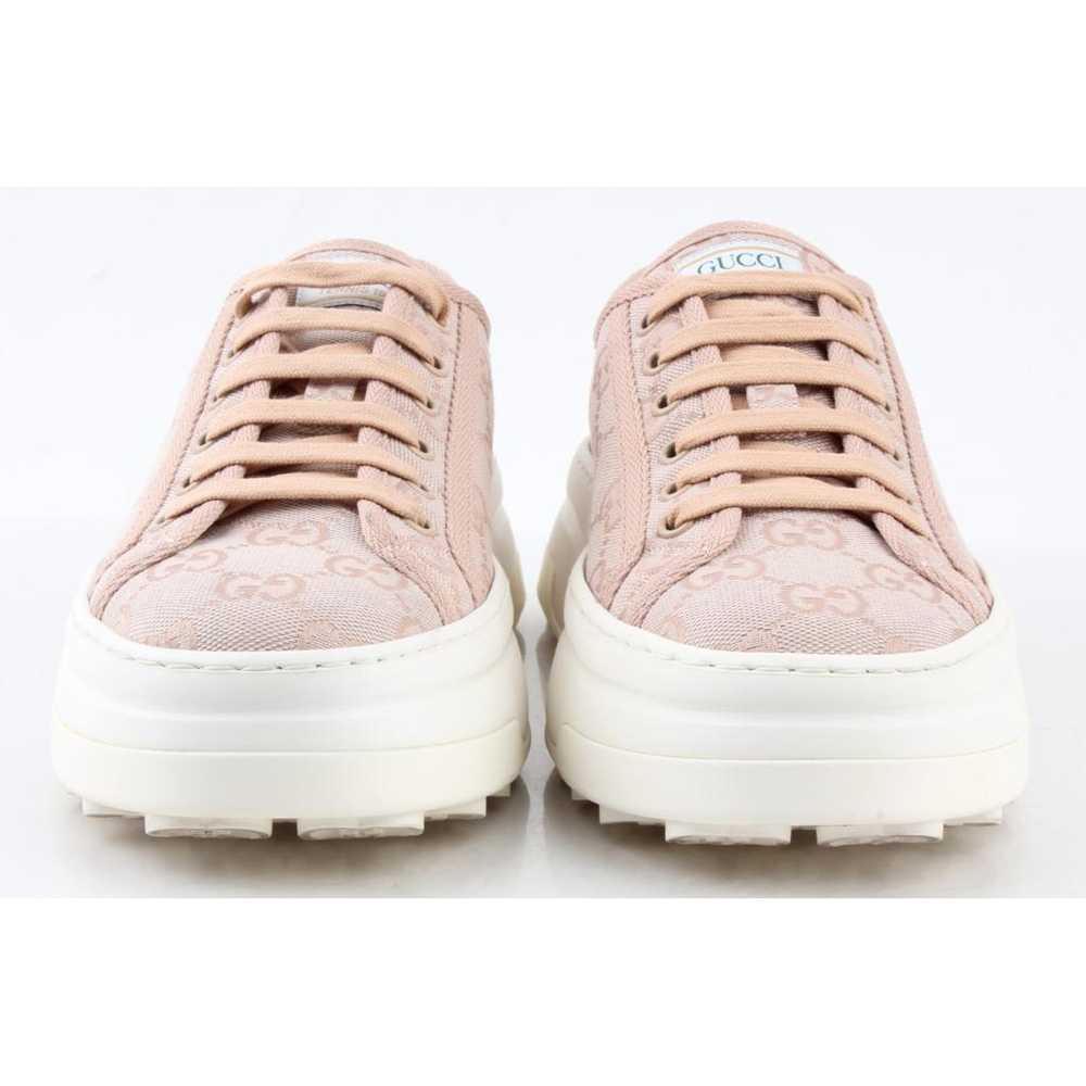 Gucci Tennis 1977 cloth trainers - image 4