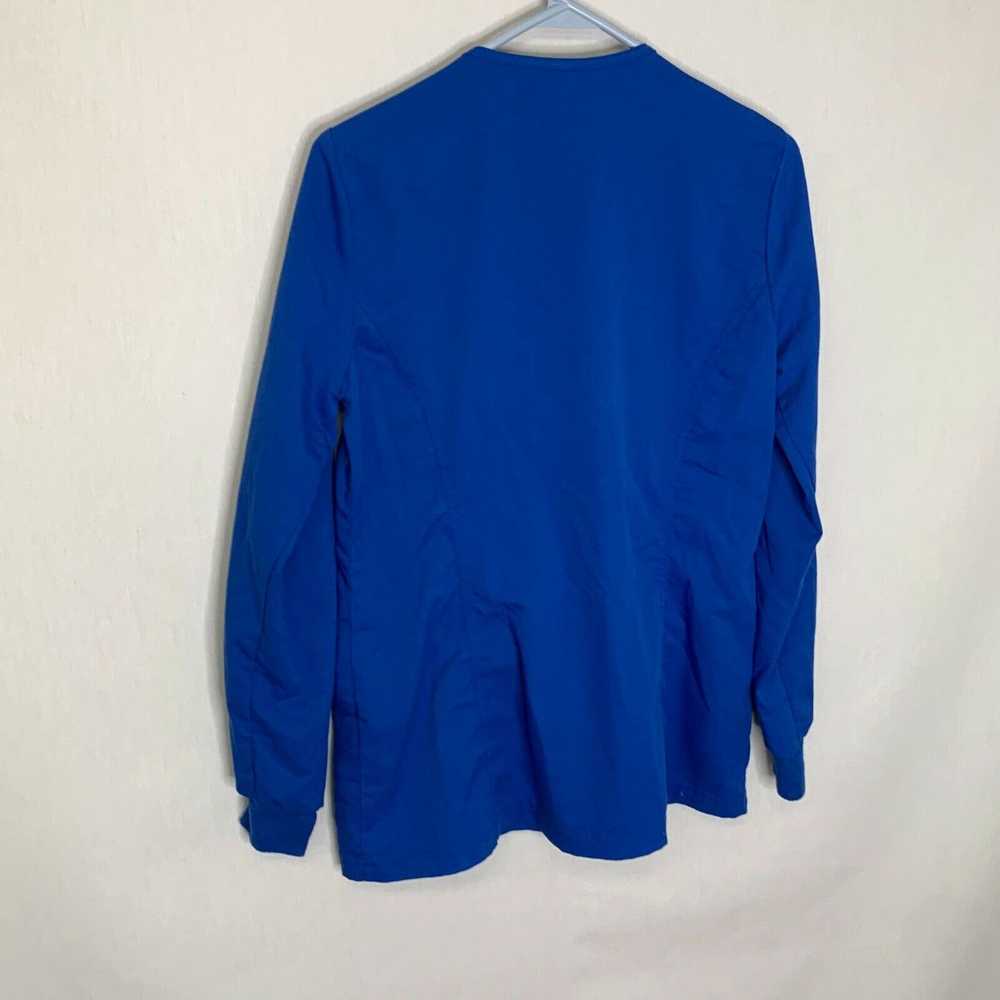 Vintage NRG By Barco Womens Blue Long Sleeve Butt… - image 2