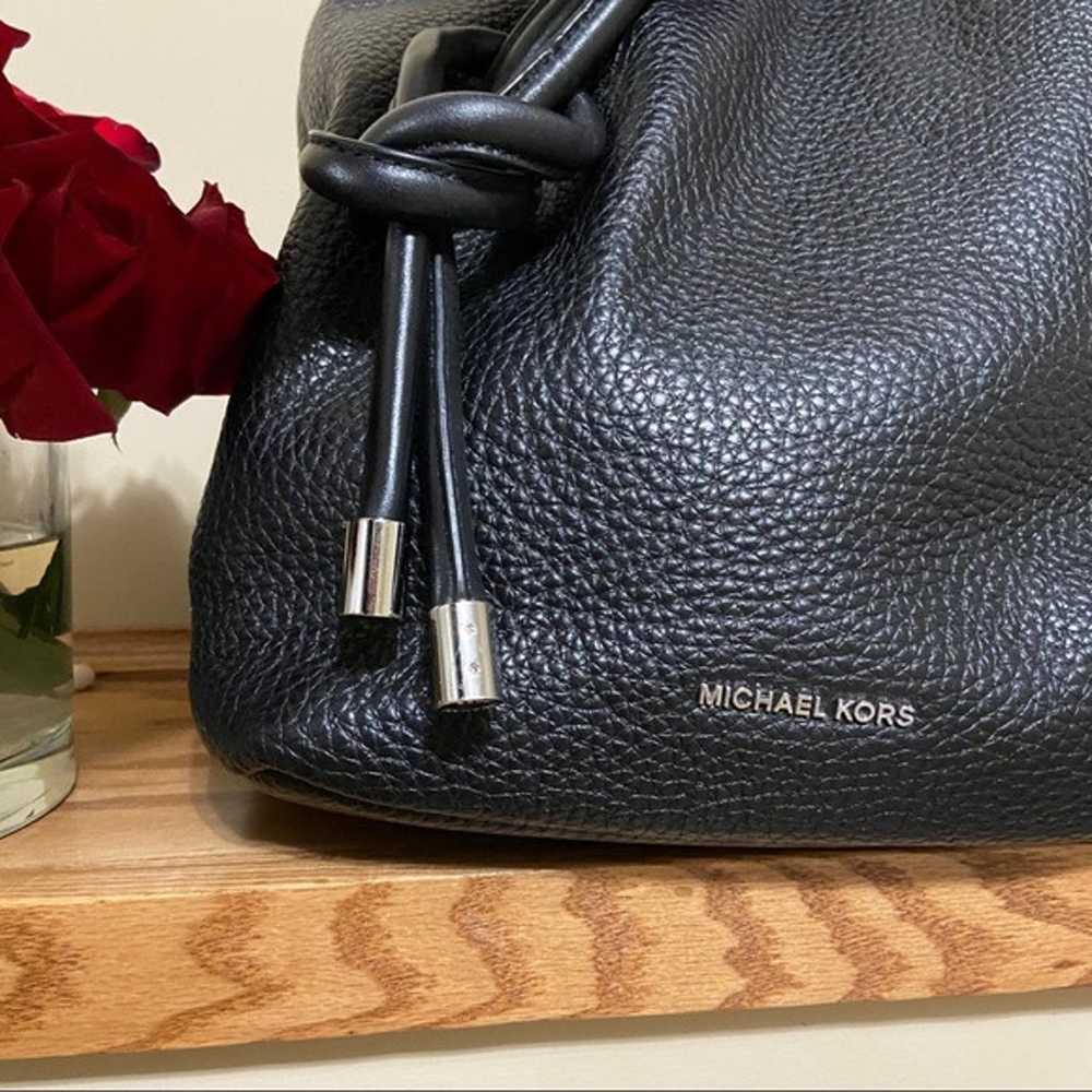 Michael Kors Large Dalia Pebbled Leather Backpack - image 4