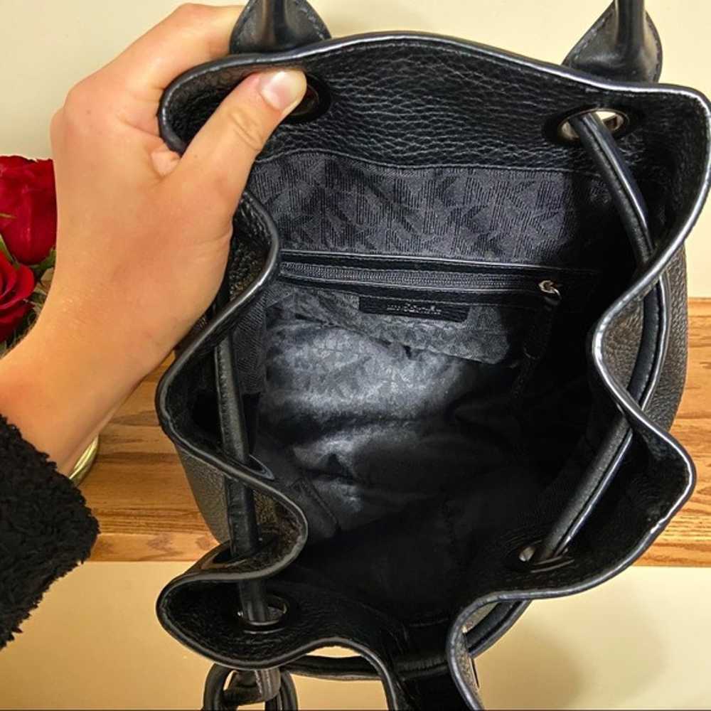 Michael Kors Large Dalia Pebbled Leather Backpack - image 5