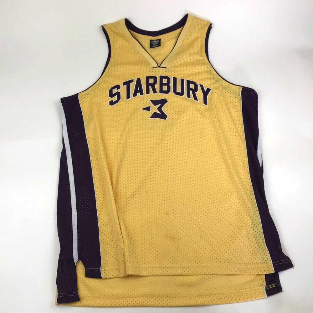 Vintage Starbury Basketball Jersey Size Extra Lar… - image 1