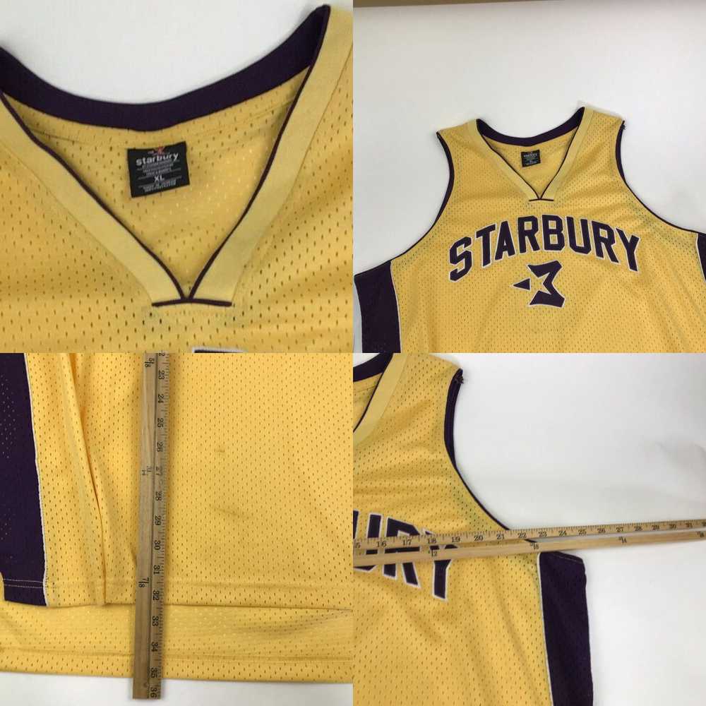 Vintage Starbury Basketball Jersey Size Extra Lar… - image 4