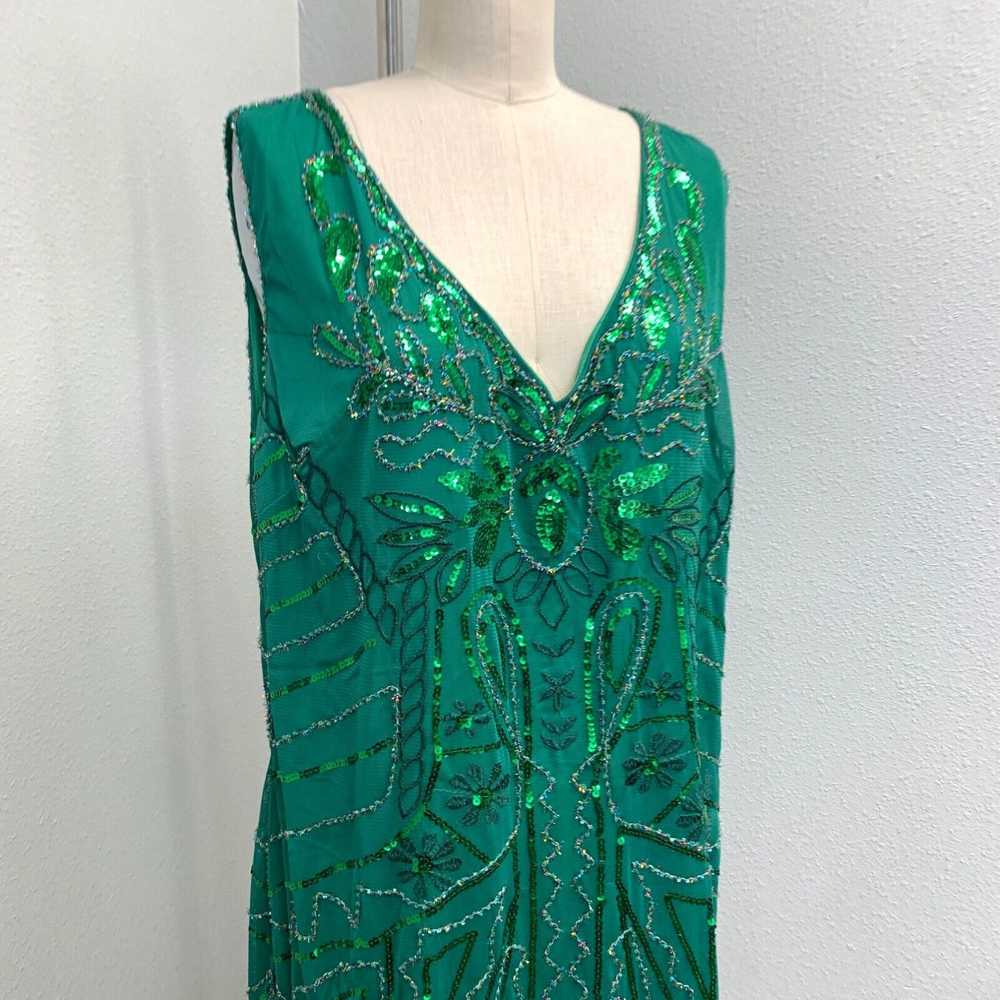 Vintage Babeyond Sequined Beaded Dress Women's 3X… - image 2