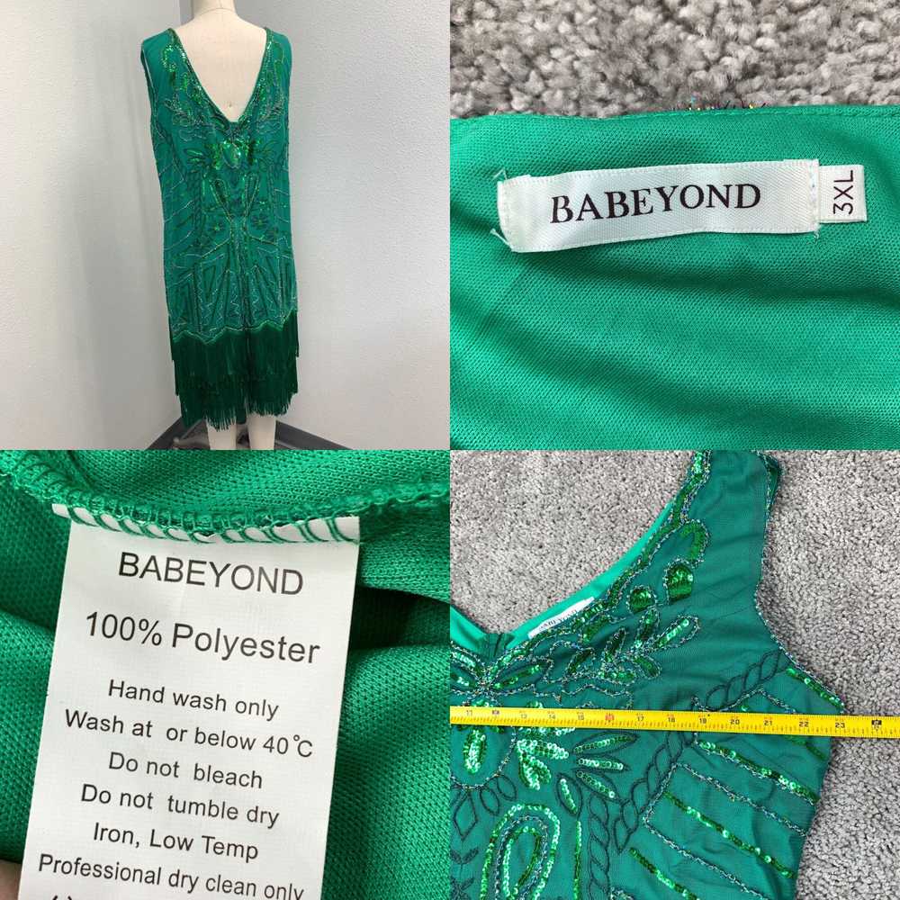 Vintage Babeyond Sequined Beaded Dress Women's 3X… - image 4